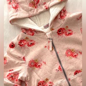 Cath Kidston of London Fleece Hoodie 7/8 NWT
